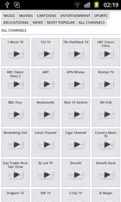 Watch TV android App screenshot 2